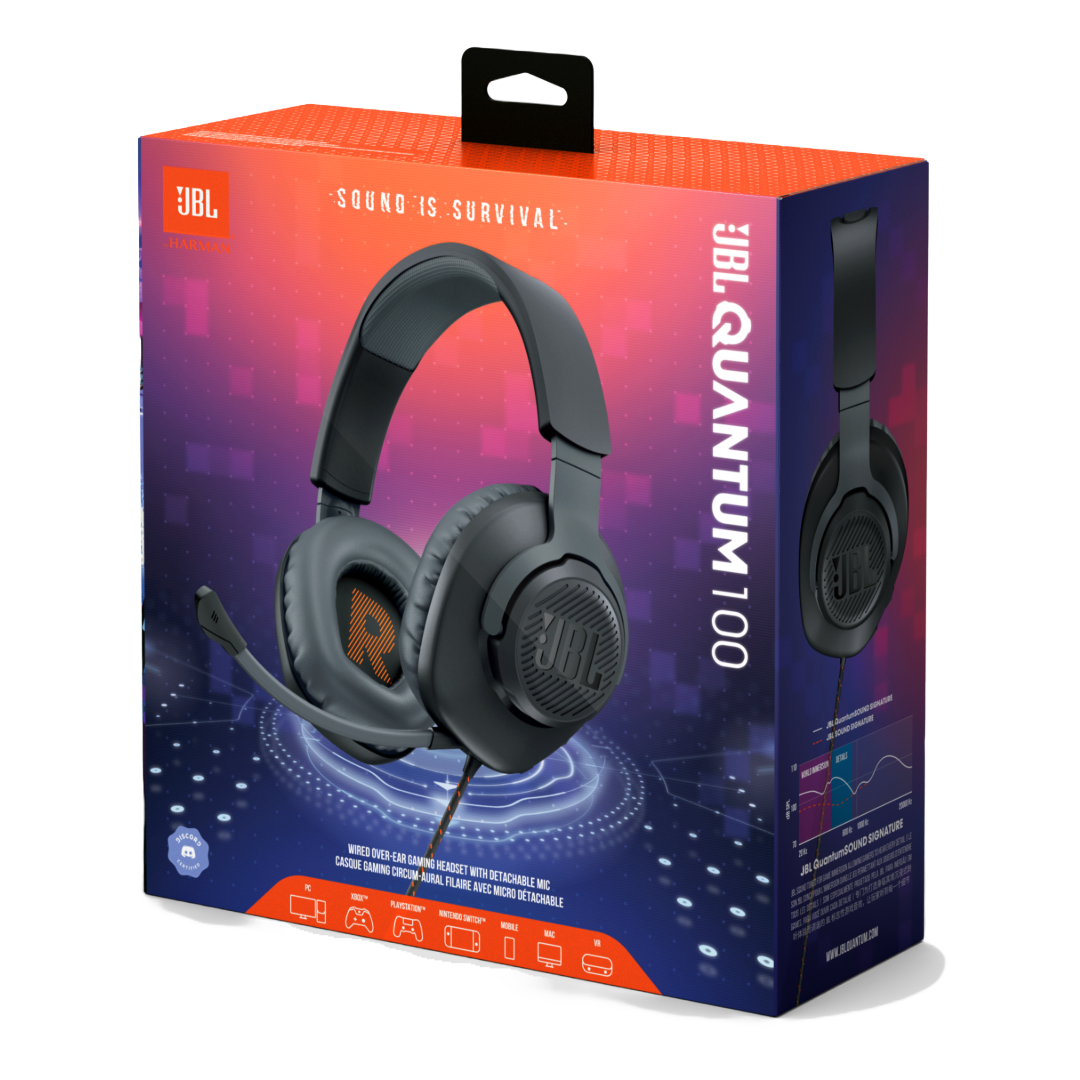 Diadema Gaming JBL - Quantum 100