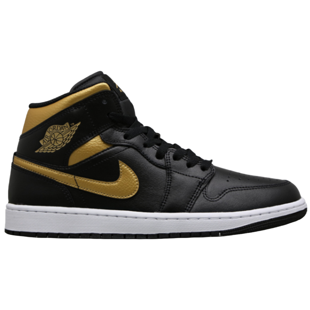 Nike Men - Jordan Retro I Black - Gold