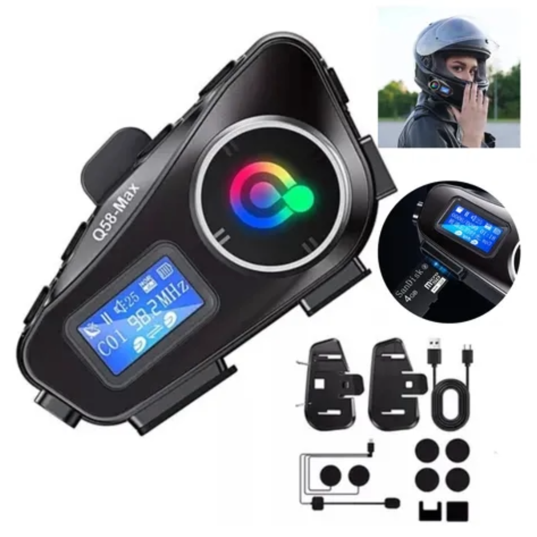 Intercomunicador Helmet - Q58-MAX