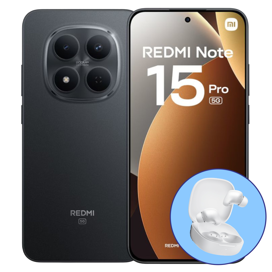 Celular Xiaomi - Redmi Note 15 Pro 5G (256GB) + Xiaomi Buds 6 Play