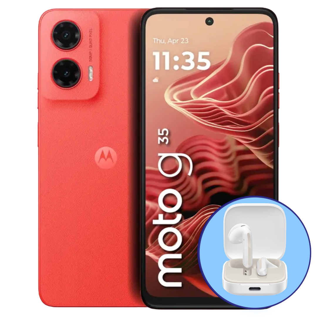 Celular Motorola - Moto G35 (256GB) + Xiaomi Buds 6 Active