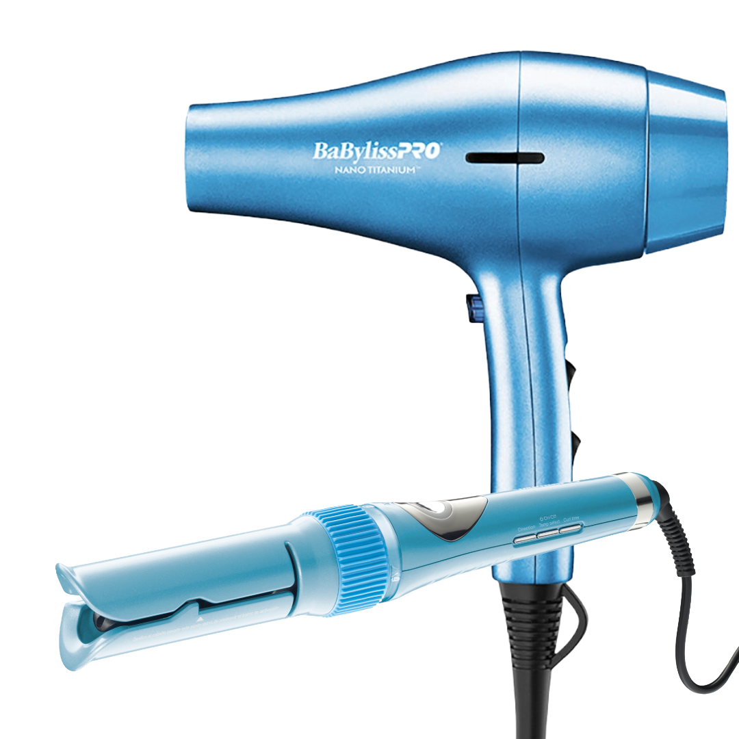 Super Combo Babyliss Pro - PP73 Rizador 3/4 + Secador (Copia)