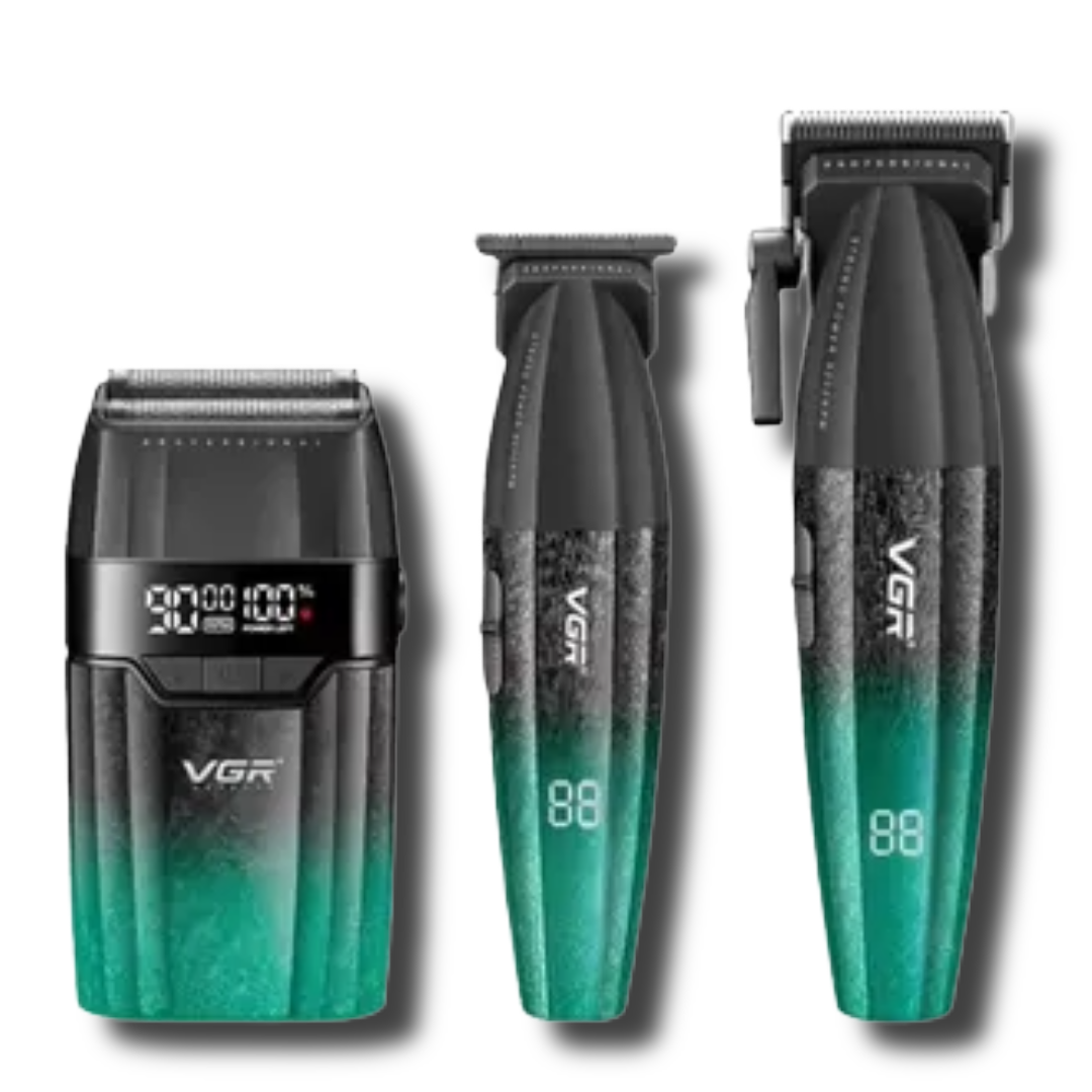 Súper Combo VGR - V640 S3 - Peluquera + Patillera + Shaver