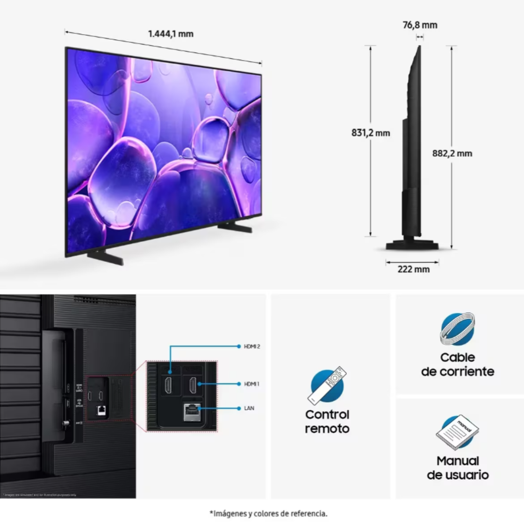 TV Samsung 65'' - UA8000F 4K-UHD