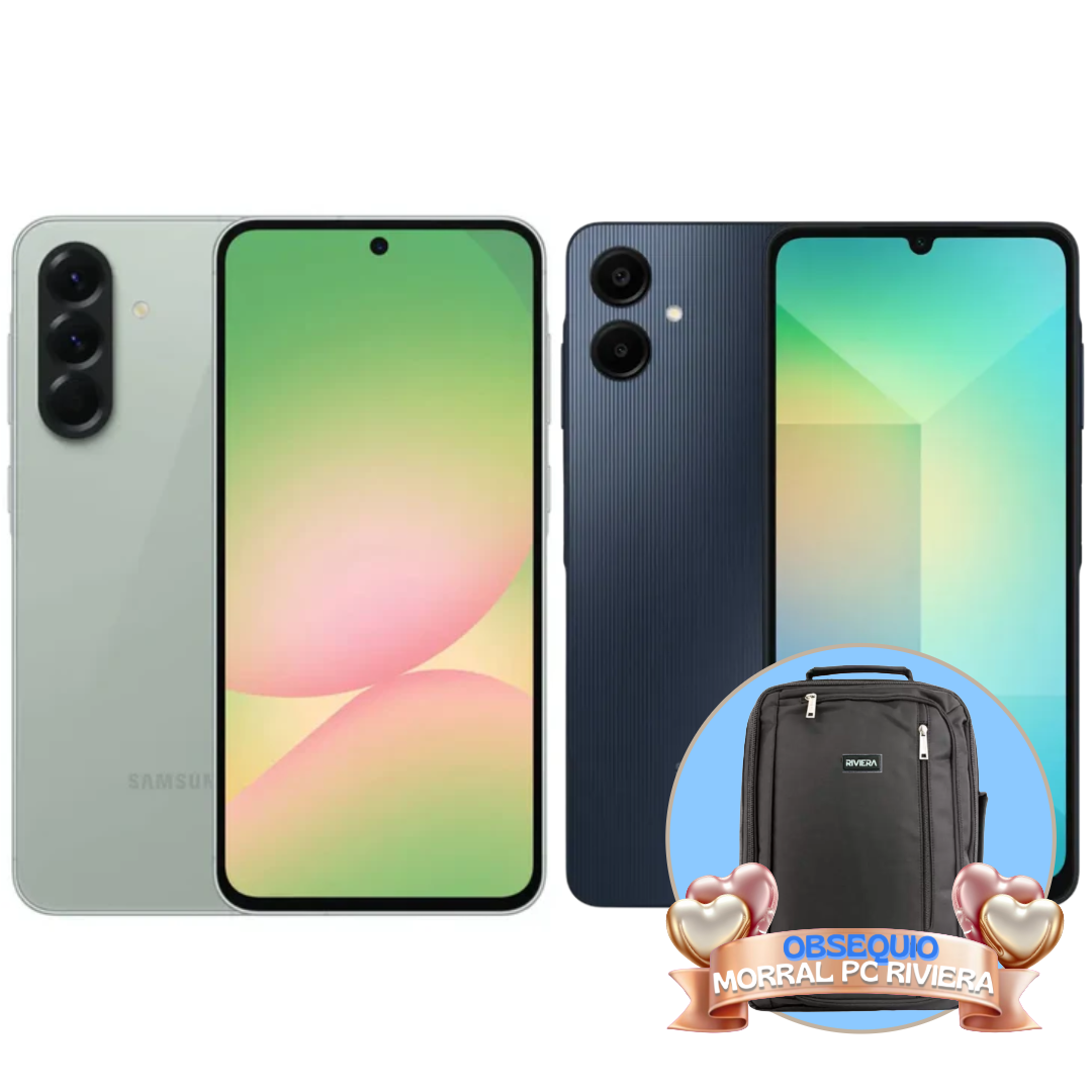 Celular Samsung A56 5G + Samsung A06 + Obsequio