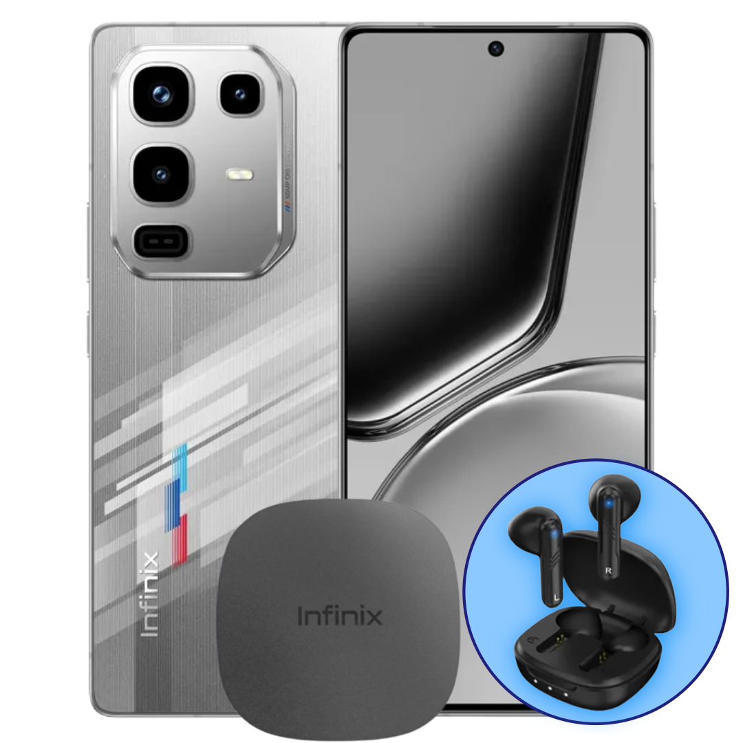 Celular Infinix -  Note 50 Pro (256GB) + Cargador Magnetico y Earbuds Genius