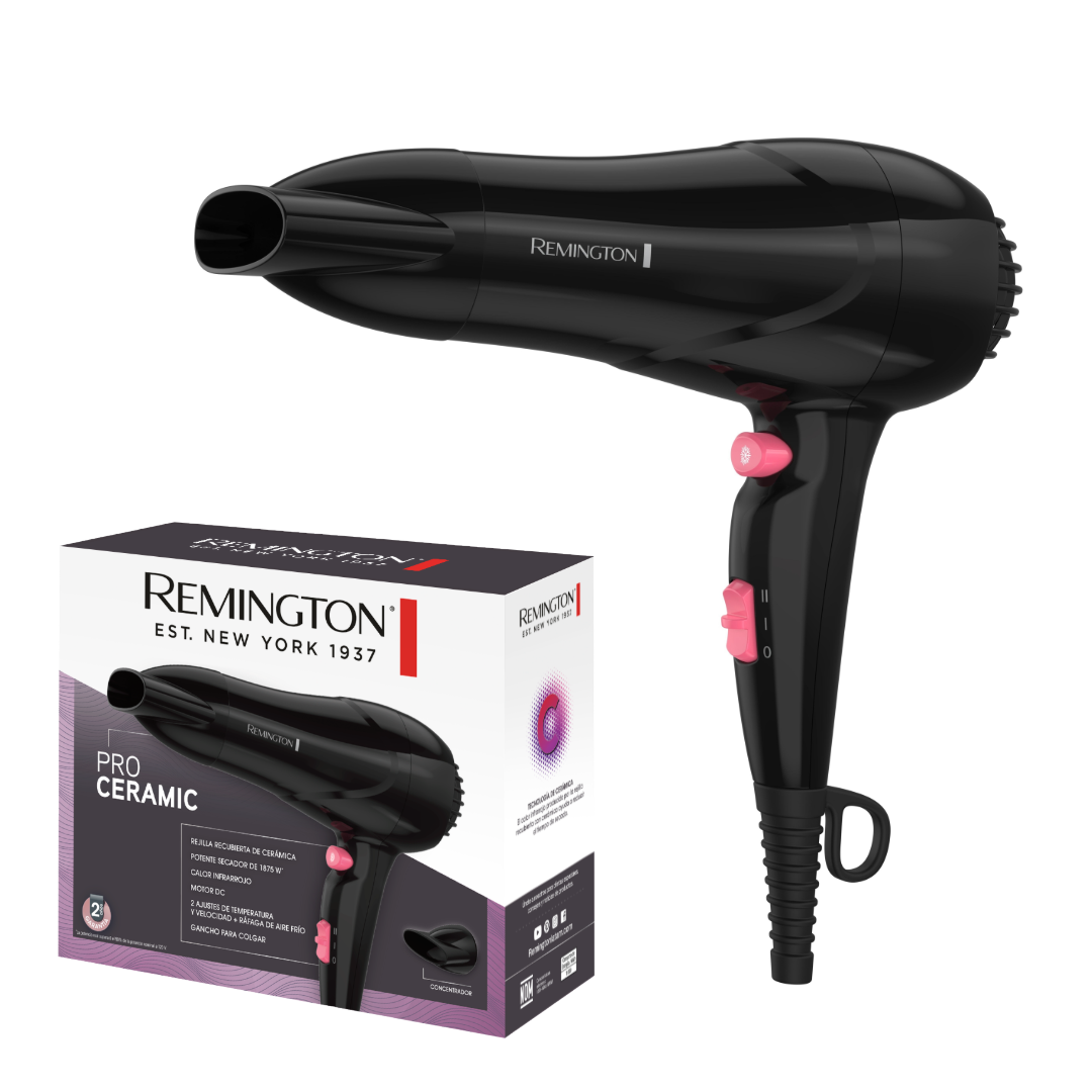 Súper Combo Belleza: Alisadora Babyliss Pro- Nano Titanio 9559 + Secador Remington - Pro Ceramic