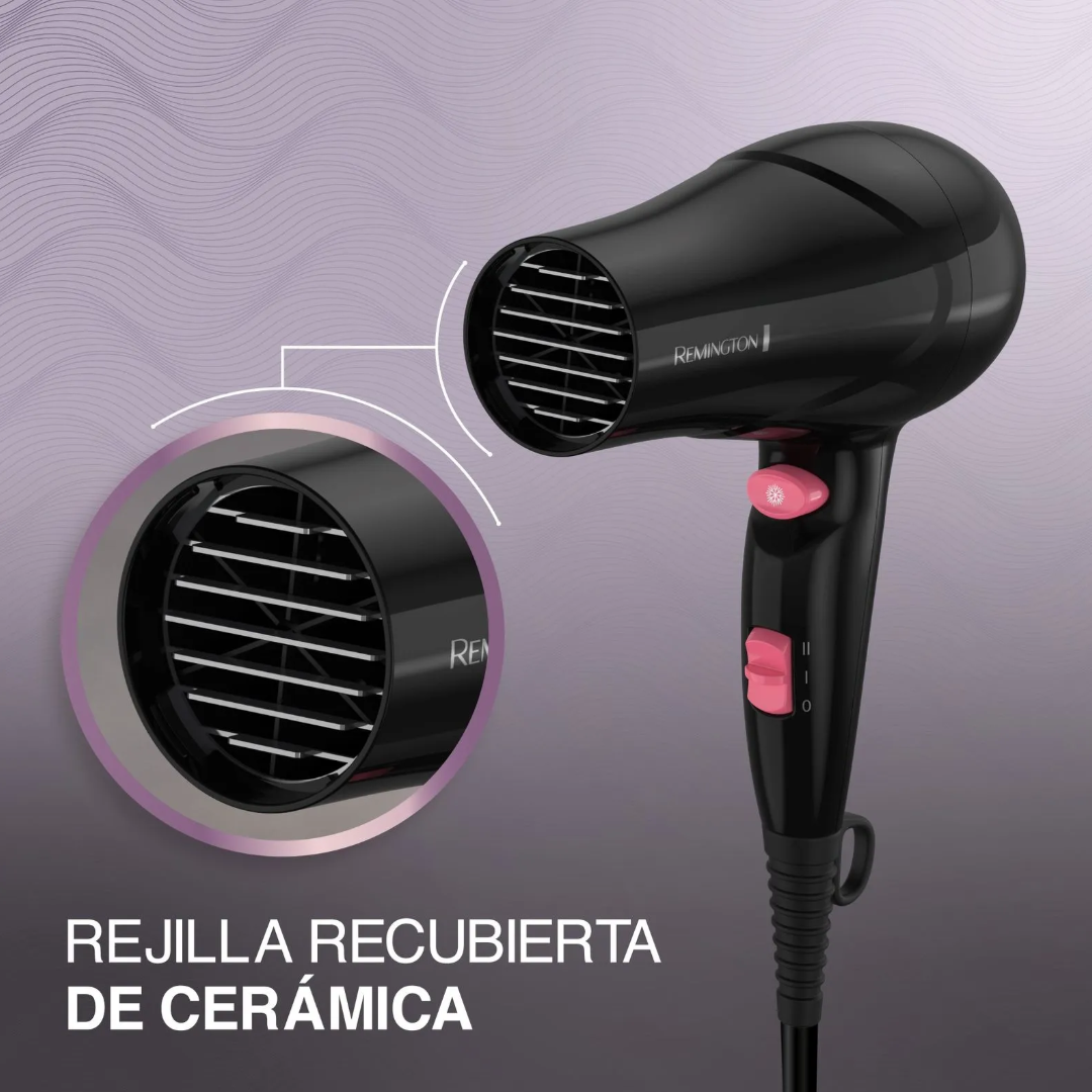 Súper Combo Belleza: Alisadora Babyliss Pro- Nano Titanio 9559 + Secador Remington - Pro Ceramic