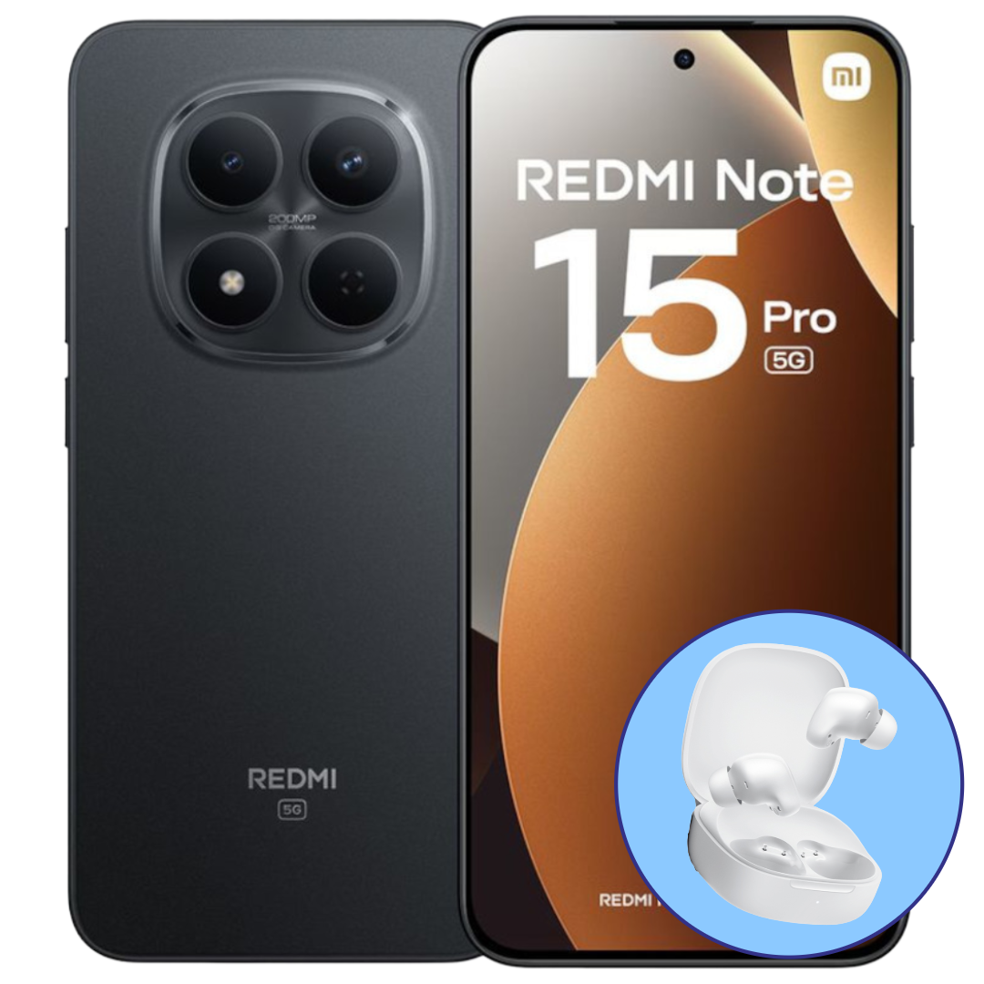 Celular Xiaomi - Redmi Note 15 Pro 5G (256GB) + Xiaomi Buds 6 Play
