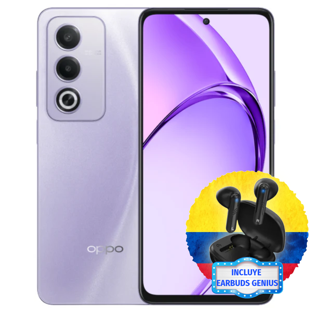 Celular Oppo A80 5G (256GB) + Earbuds Genius