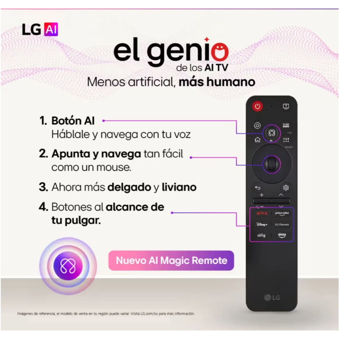 TV LG 55" - UA8055 4K-UHD