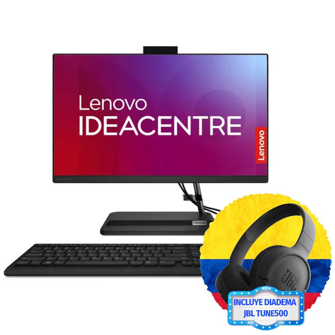 Computador Lenovo - All In One 24IAP7 + Diadema JBL Tune 500